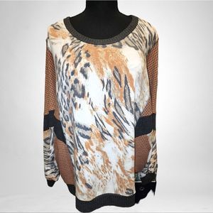 Animal Print Top / Sweater